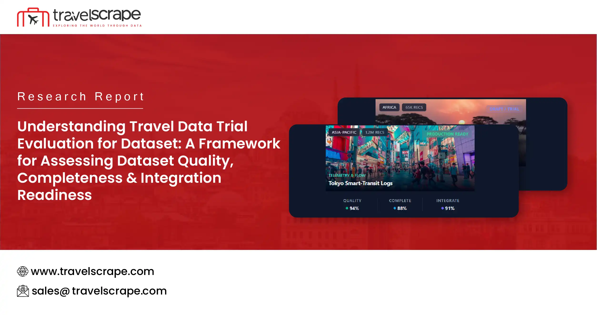 Understanding Travel Data Trial Evaluation for Dataset